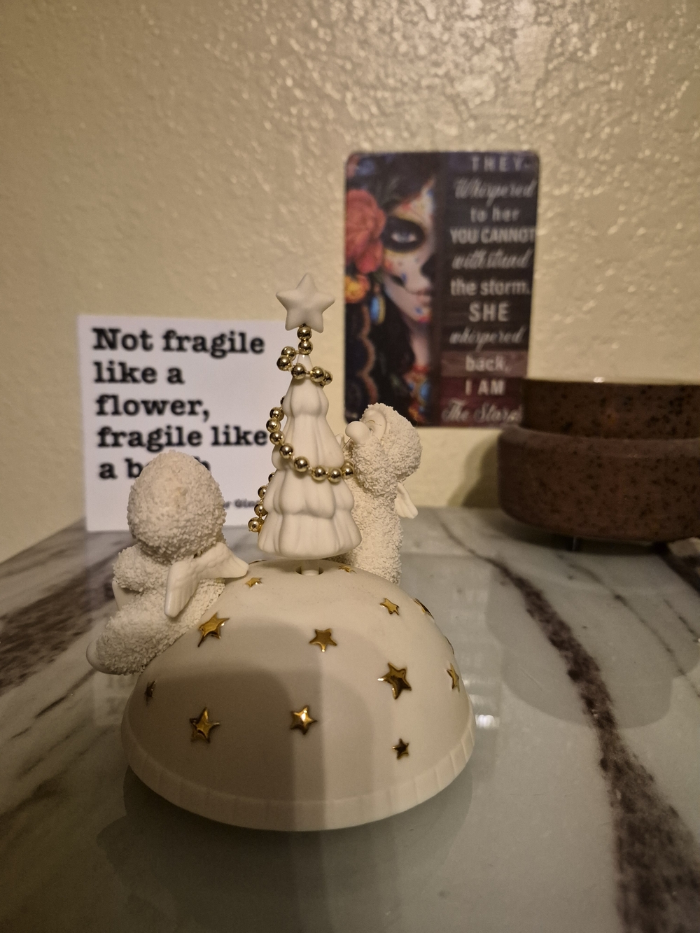 Snowbabies "Trimming The Tree" Music Box - Picture 3 of 4